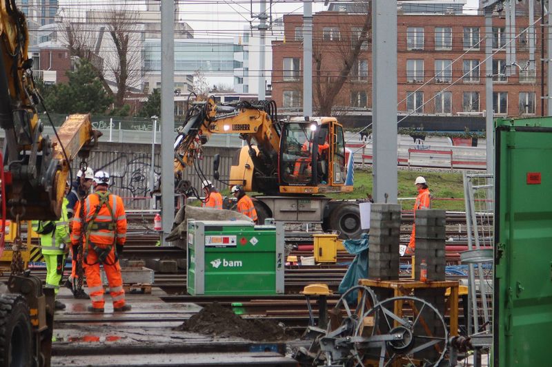 Werkzaamheden station Den Haag Centraal